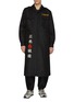 Main View - Click To Enlarge - DOUBLET - Bousouzok Fiber Craze Cotton Blend Coat Jacket