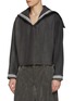 Detail View - Click To Enlarge - DOUBLET - Neo Sailor Convertible High Collar Wool Sweater