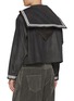 Back View - Click To Enlarge - DOUBLET - Neo Sailor Convertible High Collar Wool Sweater