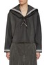 Main View - Click To Enlarge - DOUBLET - Neo Sailor Convertible High Collar Wool Sweater