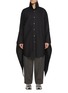 Main View - Click To Enlarge - DOUBLET - Pteranodon Wing Draped Long Sleeve Cotton Shirt