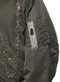  - DOUBLET - Key Chain Charm Embellished Bomber Jacket