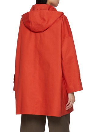 Back View - Click To Enlarge - MACKINTOSH - Humble Hood Detachable Liner Coat