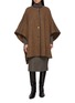 Main View - Click To Enlarge - MACKINTOSH - Sanquhar Houndstooth Cape
