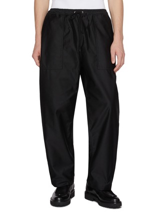 Main View - Click To Enlarge - COMME DES GARÇONS HOMME - Striaight Leg Panelled Cotton Pants