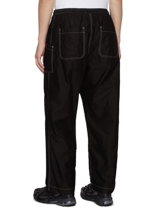 Back View - Click To Enlarge - COMME DES GARÇONS HOMME - Contrast Stitch Cotton Pants