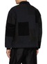 Back View - Click To Enlarge - COMME DES GARÇONS HOMME - Patchwork Cotton Oxford Jacket