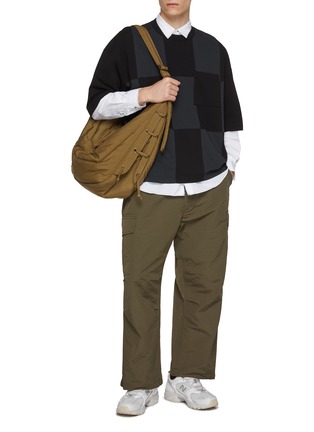 Figure View - Click To Enlarge - COMME DES GARÇONS HOMME - Patchwork Cotton T-Shirt