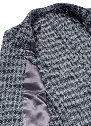  - TOMORROWLAND - Diamond jacquard Ferla alpaca-wool soft blazer