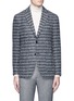 Main View - Click To Enlarge - TOMORROWLAND - Diamond jacquard Ferla alpaca-wool soft blazer