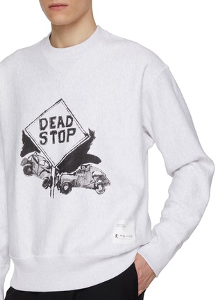  - COMME DES GARÇONS HOMME - Dead Stop Printed Cotton Sweatshirt
