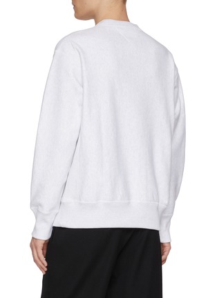 Back View - Click To Enlarge - COMME DES GARÇONS HOMME - Dead Stop Printed Cotton Sweatshirt
