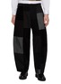 COMME DES GARÇONS HOMME Patchwork Multi Fabric Cotton Pants