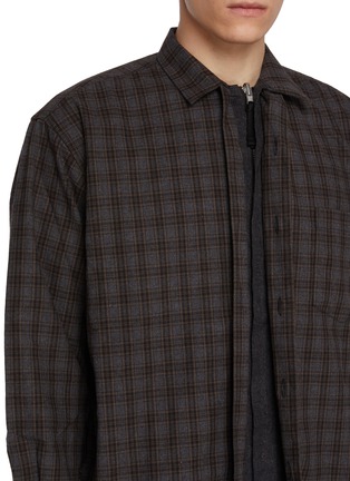  - COMME DES GARÇONS HOMME - Flannel Checkered Cotton Shirt