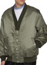  - COMME DES GARÇONS HOMME - Deep V-Neck Bomber Jacket