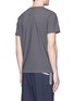 Back View - Click To Enlarge - DYNE - Dot overlay stretch jersey T-shirt