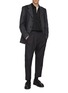 Figure View - Click To Enlarge - COMME DES GARÇONS HOMME - Panelled Cotton Shirt