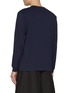 Back View - Click To Enlarge - COMME DES GARÇONS HOMME - Logo Patch Pocket Long Sleeve Cotton T-Shirt