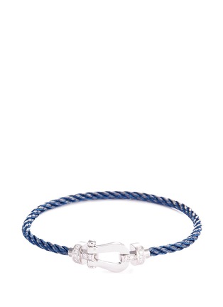 Figure View - Click To Enlarge - FRED - 'Force 10' braided cable cuff