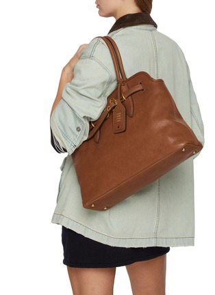 Figure View - Click To Enlarge - MIU MIU - Medium Aventure Leather Handbag