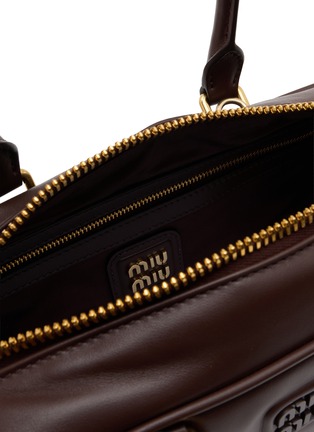 Detail View - Click To Enlarge - MIU MIU - Large Arcadie Leather Bag