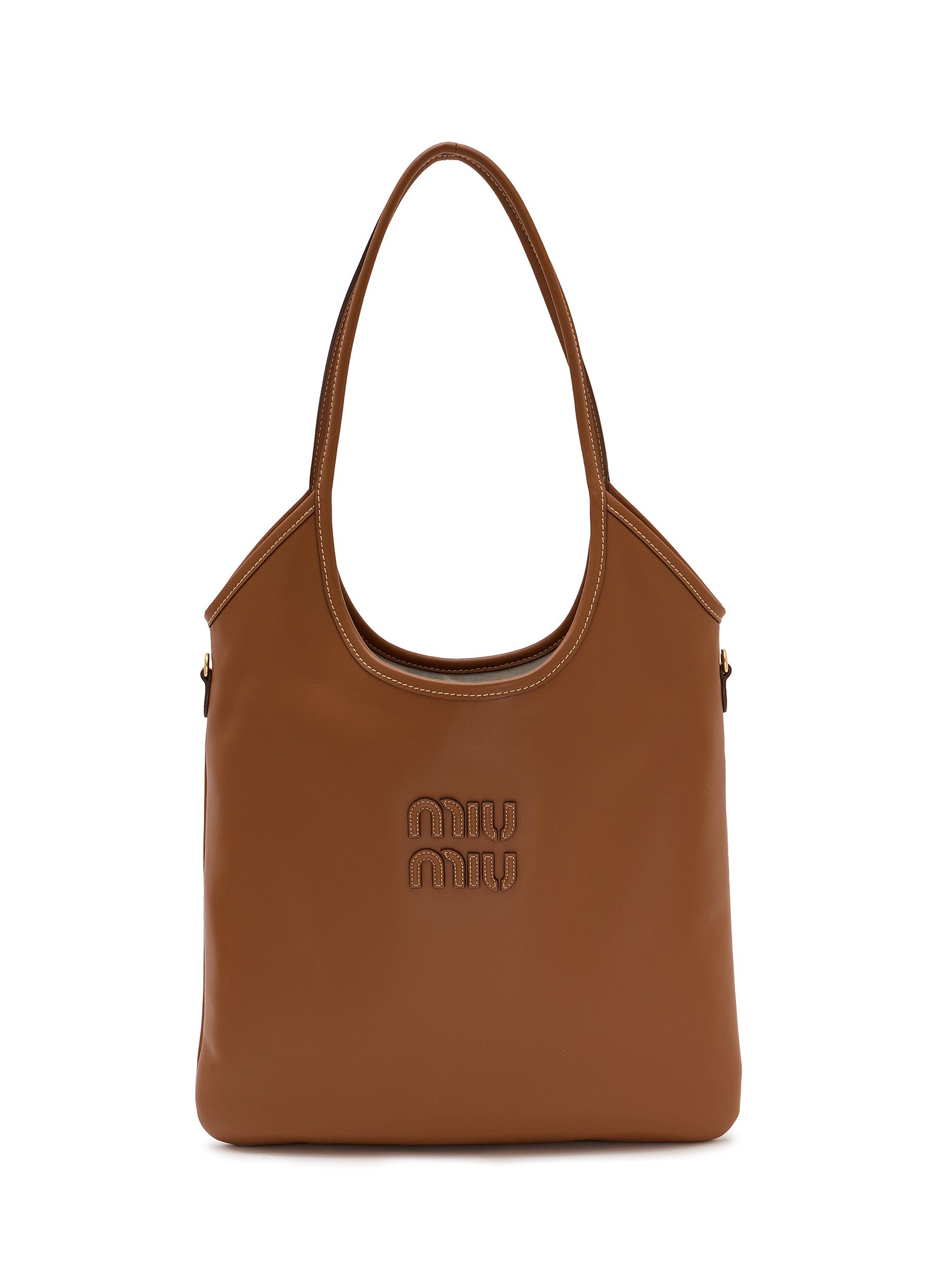 MIU MIU | Ivy Vertical Leather Tote Bag | Women | Lane Crawford