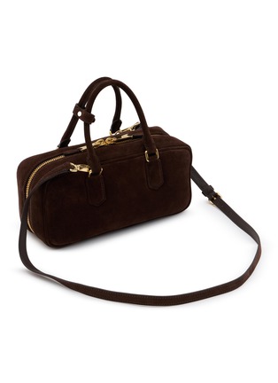 Detail View - Click To Enlarge - MIU MIU - Large Arcadie Suede Bag