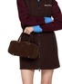 Figure View - Click To Enlarge - MIU MIU - Large Arcadie Suede Bag
