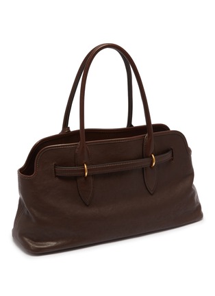 Detail View - Click To Enlarge - MIU MIU - Large Aventure Leather Handbag