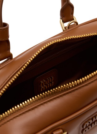 Detail View - Click To Enlarge - MIU MIU - Medium Arcadie Padded Leather Bag