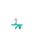 Main View - Click To Enlarge - BEA BONGIASCA - Baby Vine Tendril 9K Gold Silver Crystal Enamel Ring  — EU 50