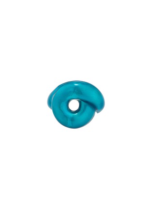 Main View - Click To Enlarge - BEA BONGIASCA - Tarallo Sterling Silver Enamel Ring — EU 40