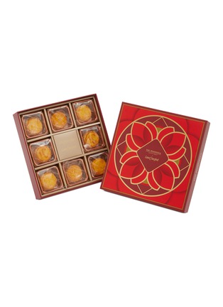 Main View - Click To Enlarge - THE PENINSULA BOUTIQUE - The Peninsula Mini Egg Custard Mooncake — 8 Pieces