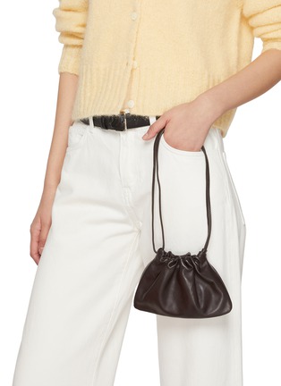 Figure View - Click To Enlarge - NOTHING WRITTEN - Mini Nella Strap Leather Bag