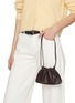 Figure View - Click To Enlarge - NOTHING WRITTEN - Mini Nella Strap Leather Bag
