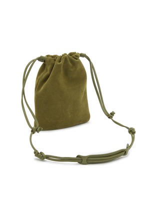 Detail View - Click To Enlarge - NOTHING WRITTEN - Mini Fatu Suede Shoulder Bag