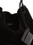 Detail View - Click To Enlarge - NOTHING WRITTEN - Medium Suede Shoulder Hobo Bag