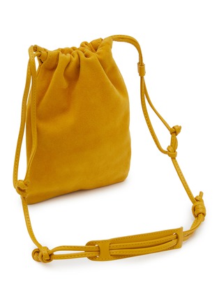 Detail View - Click To Enlarge - NOTHING WRITTEN - Mini Fatu Suede Shoulder Bag