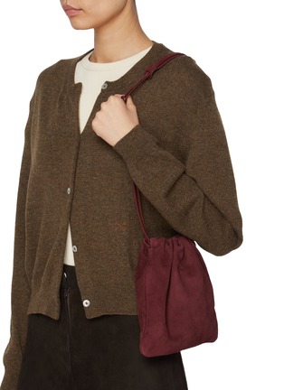 Figure View - Click To Enlarge - NOTHING WRITTEN - Mini Fatu Suede Shoulder Bag