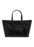 Main View - Click To Enlarge - NOTHING WRITTEN - Ain Croco Embossed Leather Tote Bag