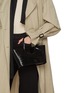 Figure View - Click To Enlarge - NOTHING WRITTEN - Ain Croco Embossed Leather Tote Bag
