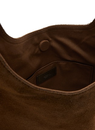 Detail View - Click To Enlarge - NOTHING WRITTEN - Medium Suede Leather Hobo Bag