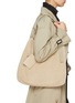 Figure View - Click To Enlarge - NOTHING WRITTEN - Medium Suede Shoulder Hobo Bag