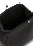 Detail View - Click To Enlarge - DISCORD YOHJI YAMAMOTO BAGS - Medium Clasp Leather Pouch