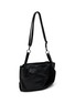 Detail View - Click To Enlarge - DISCORD YOHJI YAMAMOTO BAGS - Medium Draped Tulip Leather Handbag