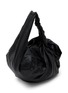 Detail View - Click To Enlarge - DISCORD YOHJI YAMAMOTO BAGS - Draped Zip Leather Handbag
