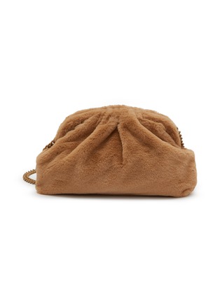 Main View - Click To Enlarge - MARIA LA ROSA BAGS - Nita Game Faux Fur Clutch