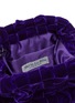 Detail View - Click To Enlarge - MARIA LA ROSA BAGS - Mini Game Faux Velvet Clutch