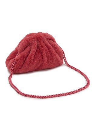 Detail View - Click To Enlarge - MARIA LA ROSA BAGS - Mini Nita Game Faux Fur Clutch
