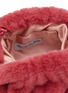 Detail View - Click To Enlarge - MARIA LA ROSA BAGS - Mini Nita Game Faux Fur Clutch